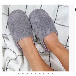 Dearfoams Women's Leslie Washable Memory Foam Terry Clog Slippers size L 9-10 NW